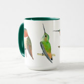 Groene Kolibrie Mok (Voorkant links)