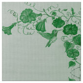 Groene Kolibrie Stof (Close Up)
