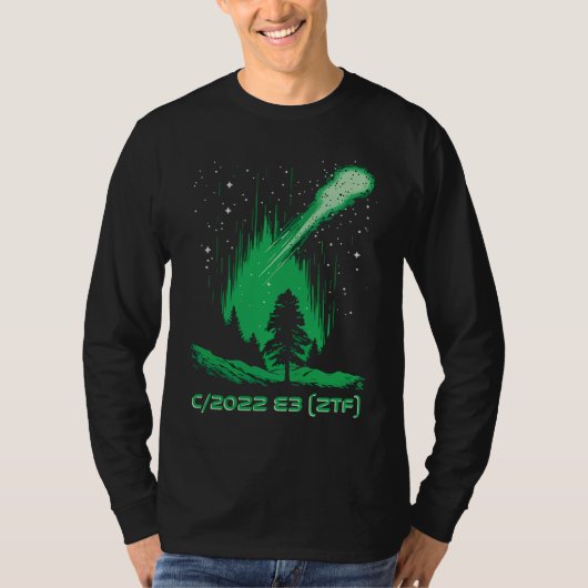 Groene Komeet  C2022 E3 ZTF T-shirt (Voorkant)