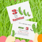 Groene komkommers kaart