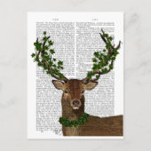 Groene koning briefkaart (Voorkant)