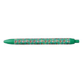 Groene koning Charles Cavalier Spaniel Pattern, Pe Blauwe Inkt Pen (Voorkant)