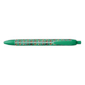 Groene koning Charles Cavalier Spaniel Pattern, Pe Blauwe Inkt Pen (Achterkant)