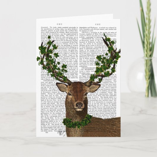 Groene koning kaart (Voorkant)