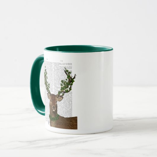 Groene koning mok (Voorkant links)