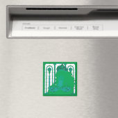 Groene koningin magneet (Insitu (Vaatwasser))