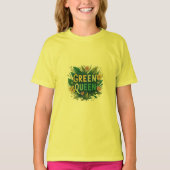 Groene koningin t-shirt (Voorkant)