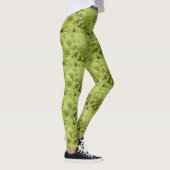 Groene kool fractal leggings (Rechts)