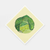 Groene Kool Gele Servet (Hoek)