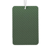Groene koolstofvezelstijl luchtverfrisser (Achterkant)