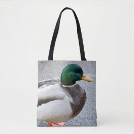 Groene kop Mallard Drake Tote Bag
