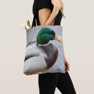 Groene kop Mallard Drake Tote Bag