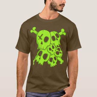 Groene kop t-shirt