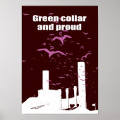 Groene kraag en trots poster (Voorkant)