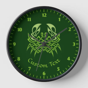 Groene Krab Keltische Knoop