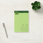 Groene Krab Keltische Knoop Post-it® Notes (Kantoor)