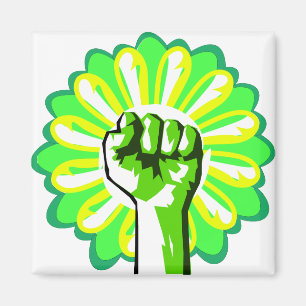 Groene kracht magneet