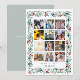 Groene Krans Wat Een Jaar Samenvatting 12 Foto Feestdagenkaart
