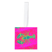 groene kreeft roze Thunder_Cove Decoratie (Voorkant)
