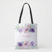 Groene kreet met toewijding canvas tas (Voorkant)