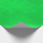 Groene kreukvogel ziet er uit cadeaupapier (Hoek)