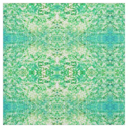 Groene Kristal Stoff Stof (Swatch)