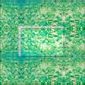 Groene Kristal Stoff Stof (Delen)