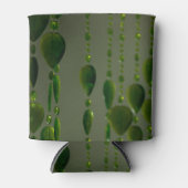 Groene kristallen op een koelbox blikjeskoeler (Voorkant)