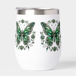 Groene Kristalvlinder | Bloemframe