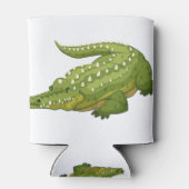 Groene krokodil blikjeskoeler (Achterkant)