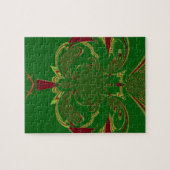 Groene Kroon Legpuzzel (Horizontaal)