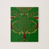 Groene Kroon Legpuzzel (Verticaal)