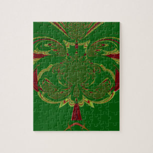 Groene Kroon Legpuzzel