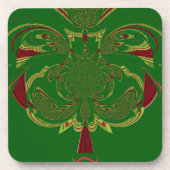 Groene Kroon Onderzetter (Voorkant)