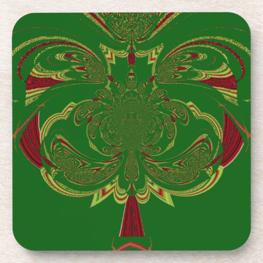 Groene Kroon Onderzetter (Voorkant)