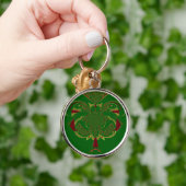 Groene Kroon Sleutelhanger (Hand)