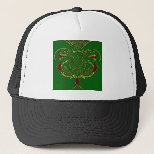 Groene Kroon Trucker Pet (Voorkant)