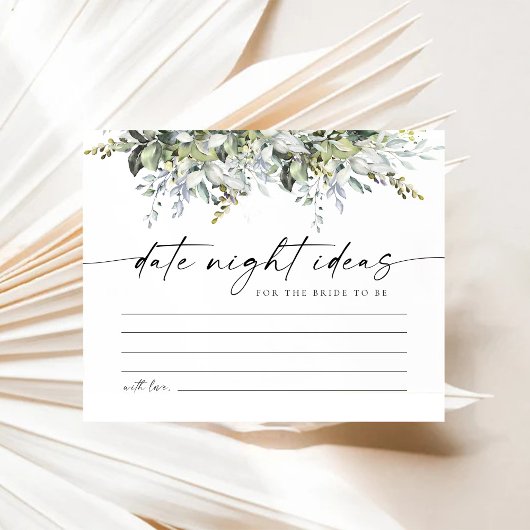 Groene Kruiden Date Night Ideas Kaart