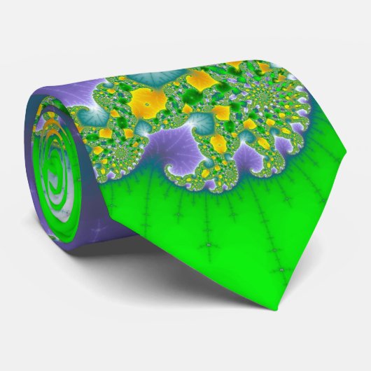 Groene kruis (Stropdas) Stropdas (Opgerold)