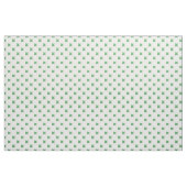 Groene kruisstiften op wit stof (Yard (91,4 cm))