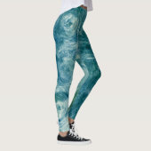 Groene Krullen Leggings (Rechts)