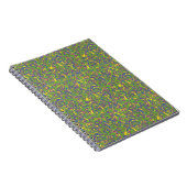 Groene krullen notitieboek (Rechterzijde)