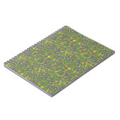 Groene krullen notitieboek (Linkerzijde)