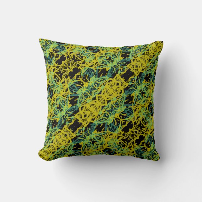 groene kussen (Voorkant)