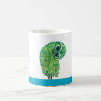 Groene kustboeien koffiemok