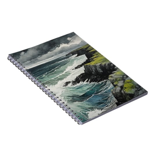 groene kustlijn | Notitieboek Journal (Rechterzijde)