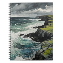 groene kustlijn | Notitieboek Journal