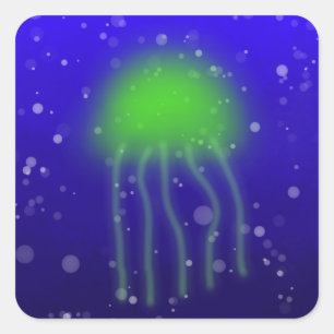 Groene kwal Sticker