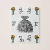  groene laarzen puzzel haar legpuzzel (Verticaal)