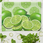 Groene lakens keukenkeukenhanddoek voor fruit theedoek (Gevouwen)